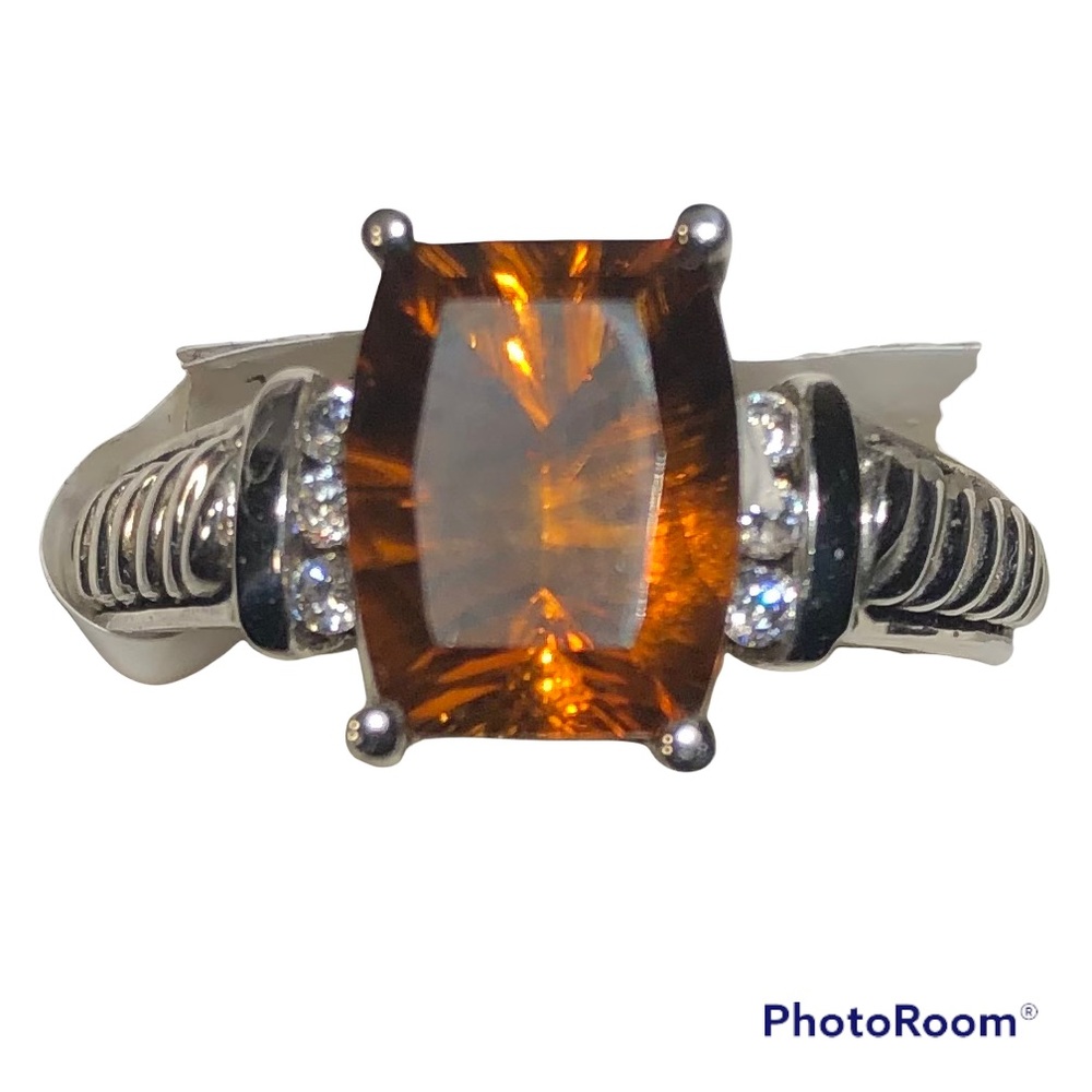 More Than Fabulous Solar Citrine Sterling Ring